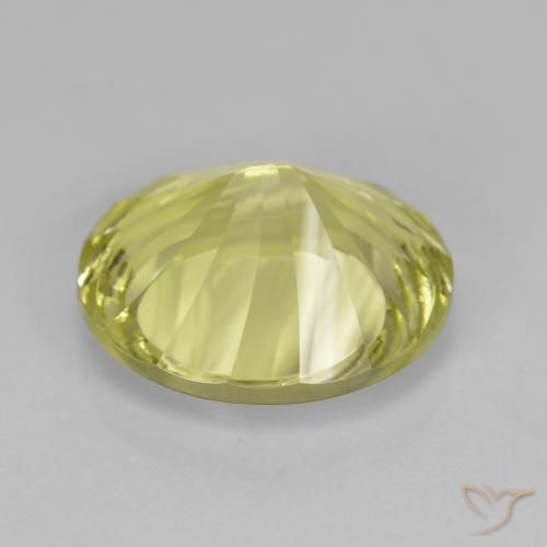 Quartzo amarelo médio Natural 6.76ct, oval, VVS
