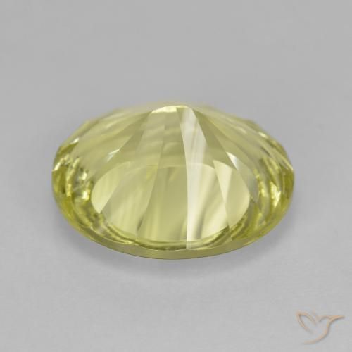 Quartzo amarelo médio Natural 6.69ct, oval, VVS