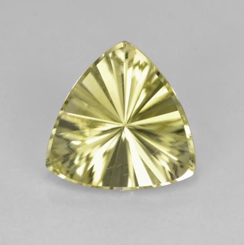 Quartzo amarelo natural 2,07ct, trillion, VVS-VS