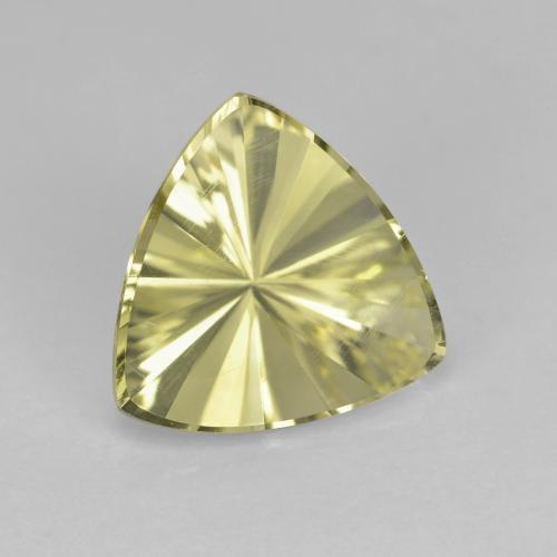 Quartzo amarelo natural 2,07ct, trillion, VVS-VS