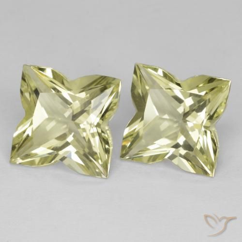Pedras preciosas de Quartzo amarelo médio natural de 8.02 ct, Chique, VVS