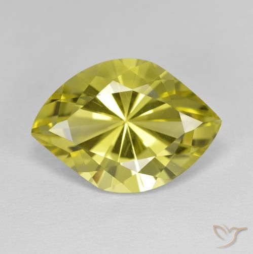 7.32ct Natural Luz amarela Quartzo, Chique, VVS-VS