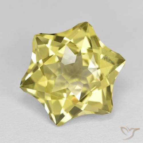 10.03ct Natural Luz amarela Quartzo, Chique, VVS-VS