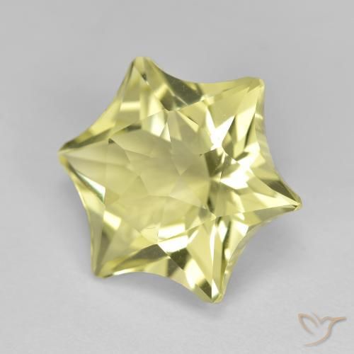 Quartzo amarelo médio Natural 8.85ct, Chique, VVS-VS