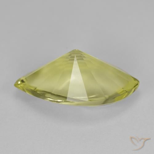 Quartzo amarelo médio Natural 9.82ct, Marquesa, VVS-VS