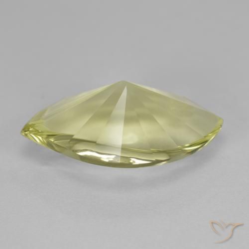 Quartzo amarelo médio Natural 8.80ct, Marquesa, VVS