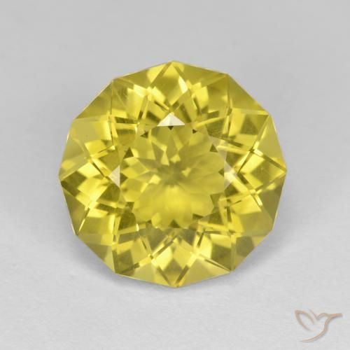 6.05ct Natural amarelo médio Quartzo, Chique, VVS-VS