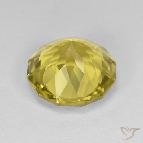 Quartzo amarelo médio Natural 6.05ct, Chique, VVS-VS