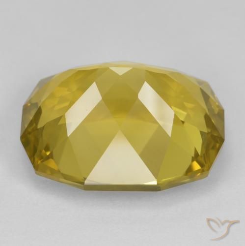 Quartzo amarelo médio Natural 21.21ct, Chique, VS