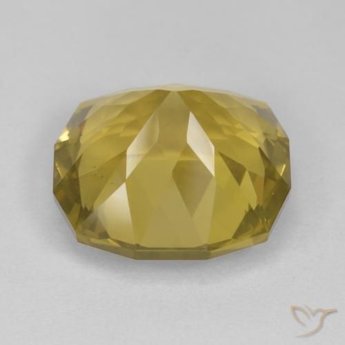 Quartzo amarelo médio Natural 9.43ct, Chique, VS