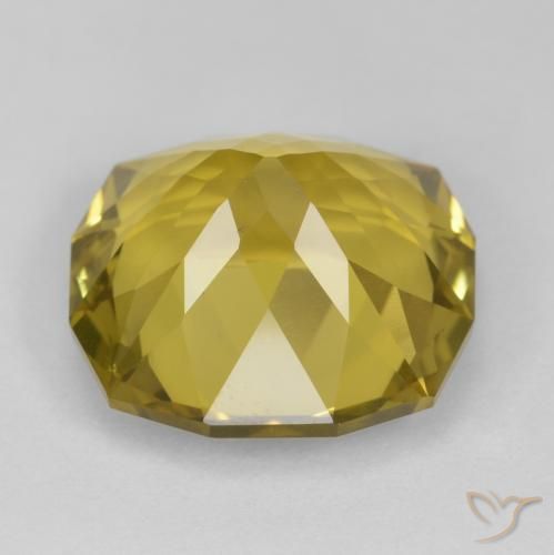 Quartzo Amarelo claro mel Natural 14.50ct, Chique, VS