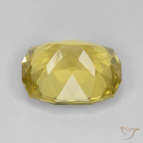 Quartzo Amarelo Mostarda Natural 7.96ct, Chique, VS