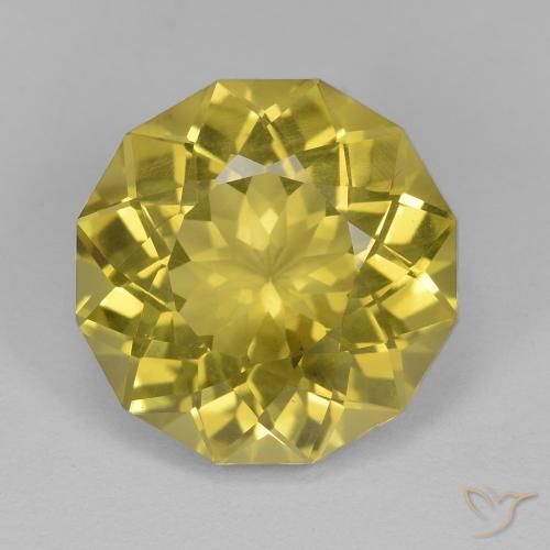 9.52ct Natural Amarelo acastanhado Quartzo, Chique, VS