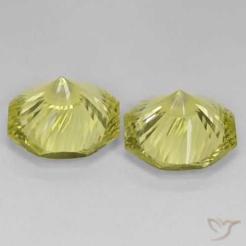 Pedras preciosas de Quartzo amarelo médio natural de 25.26 ct, Corte Octógono / Esmeralda, VVS-VS