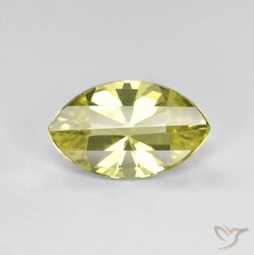 2.62ct Natural amarelo médio Quartzo, Marquesa, VVS