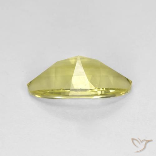 Quartzo Amarelo Abacaxi Claro Natural 2.52ct, Marquesa, VVS