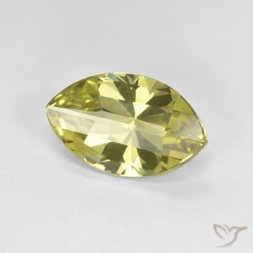 Quartzo Luz amarela Natural 2.74ct, Marquesa, VVS