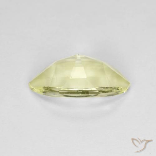 Quartzo Limão amarelo Natural 2.54ct, Marquesa, VVS