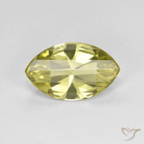 2.47ct Natural Amarelo Abacaxi Quartzo, Marquesa, VVS