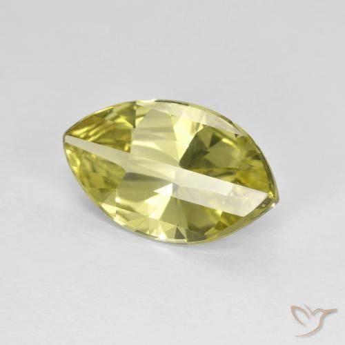 Quartzo Amarelo Abacaxi Natural 2.47ct, Marquesa, VVS