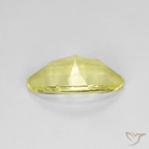 Quartzo Limão amarelo Natural 2.61ct, Marquesa, VVS