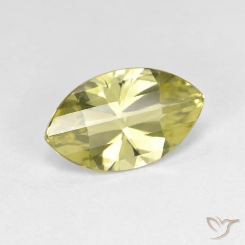 Quartzo Amarelo Abacaxi Natural 2.55ct, Marquesa, VVS