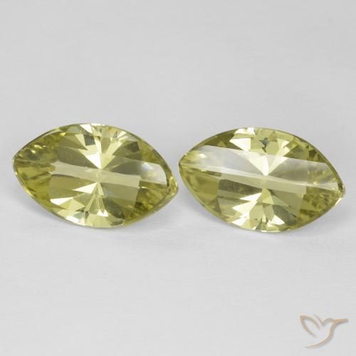 Pedras preciosas de Quartzo Luz amarela natural de 5.31 ct, Marquesa, VVS