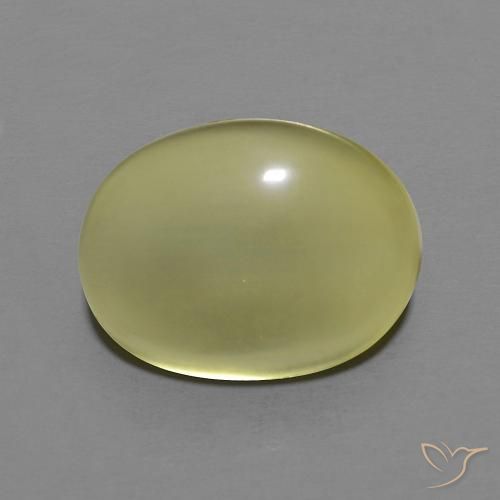 Quartzo Luz amarela Natural 7.61ct, oval, Transparente