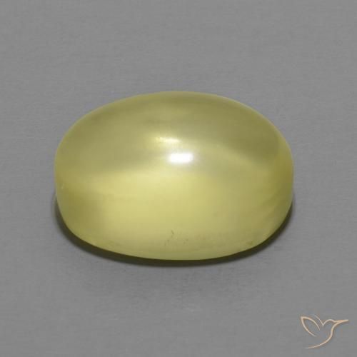 Quartzo Luz amarela Natural 7.61ct, oval, Transparente