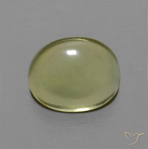 Quartzo Limão amarelo Natural 3.82ct, oval, Transparente
