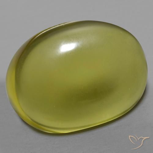 Quartzo amarelo médio Natural 47.37ct, oval, Transparente