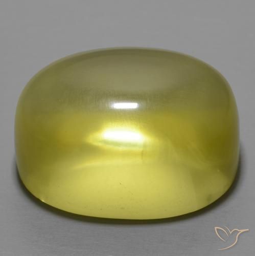 Quartzo amarelo médio Natural 47.37ct, oval, Transparente