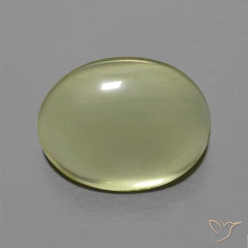7.60ct Natural amarelo médio Quartzo, oval, Transparente