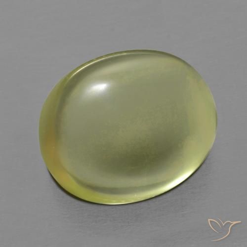 Quartzo Limão amarelo Natural 10.47ct, oval, Transparente