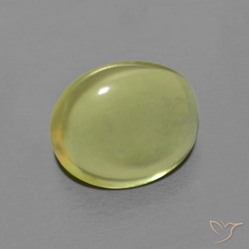 Quartzo amarelo médio Natural 3.55ct, oval, Transparente