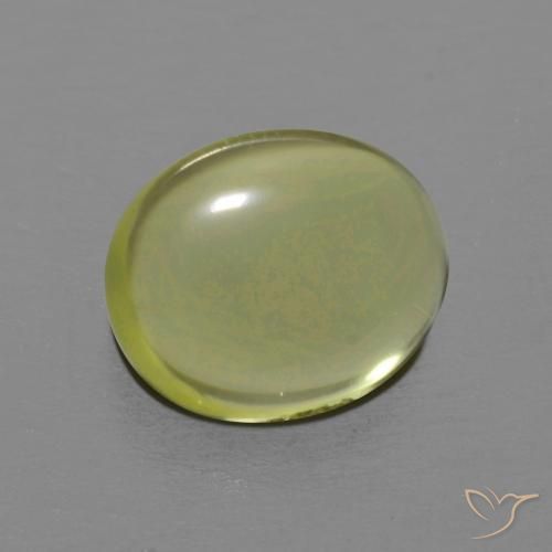 Quartzo Milho amarelo Natural 3.59ct, oval, Transparente