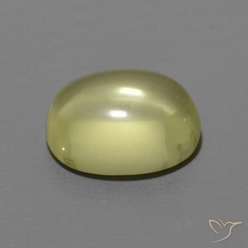 Quartzo Milho amarelo Natural 3.59ct, oval, Transparente