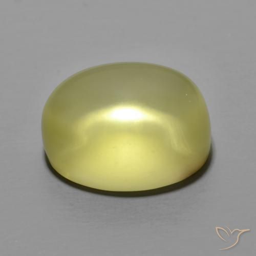 Quartzo amarelo médio Natural 9.79ct, oval, Transparente