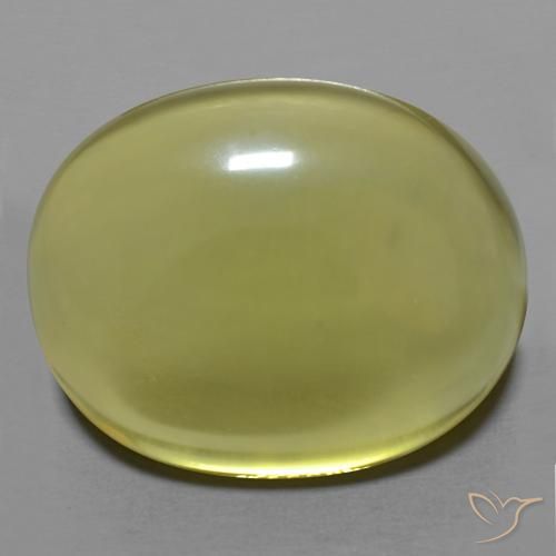 29.47ct Natural amarelo médio Quartzo, oval, Transparente