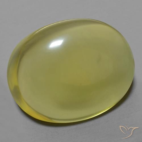 Quartzo amarelo médio Natural 29.47ct, oval, Transparente