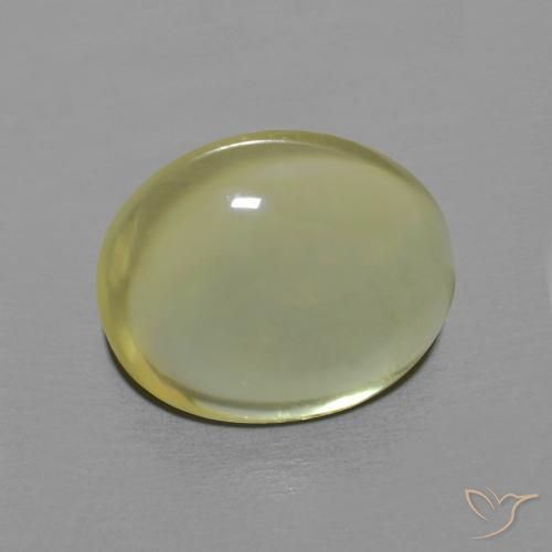 3.40ct Natural Luz amarela Quartzo, oval, Transparente