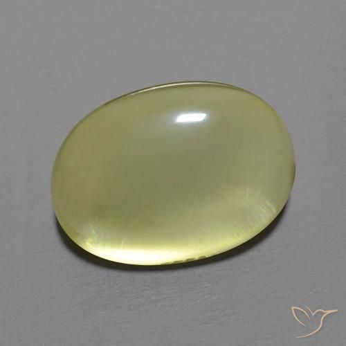 Quartzo amarelo médio Natural 9.93ct, oval, Transparente