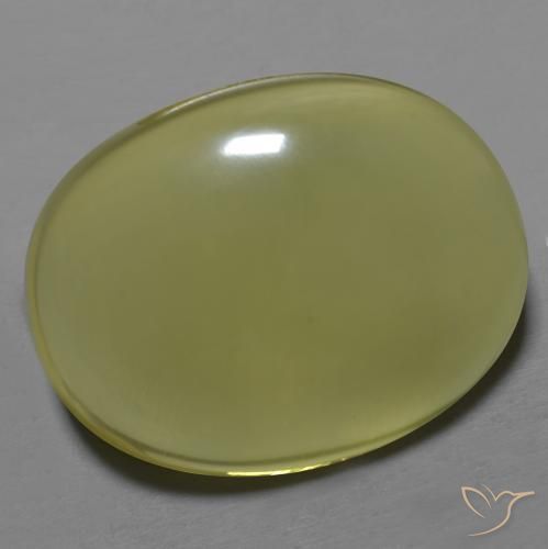 Quartzo Luz amarela Natural 35.42ct, oval, Transparente