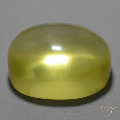 Quartzo Luz amarela Natural 35.42ct, oval, Transparente