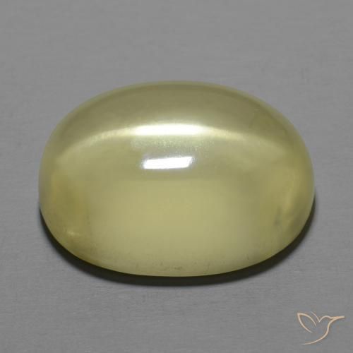 Quartzo Luz amarela Natural 16.19ct, oval, Transparente