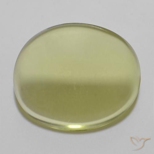 14.90ct Natural Limão amarelo Quartzo, oval, Transparente