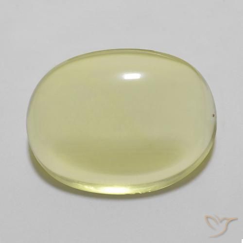 11.61ct Natural Amarelo Abacaxi Claro Quartzo, oval, Transparente