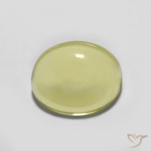 Quartzo Luz amarela Natural 3.28ct, oval, Transparente