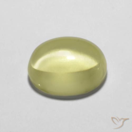 Quartzo Luz amarela Natural 3.28ct, oval, Transparente