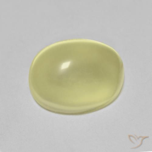 5.07ct Natural Limão amarelo Quartzo, oval, Transparente